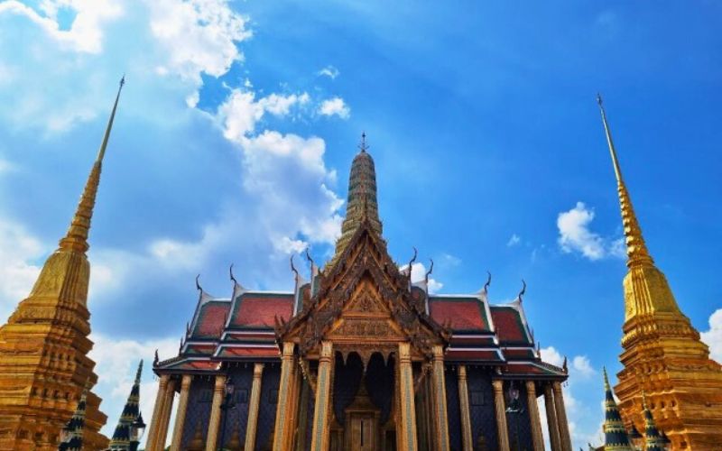 Grand Palace de Bangkok, Templo do Buda de Esmeralda.