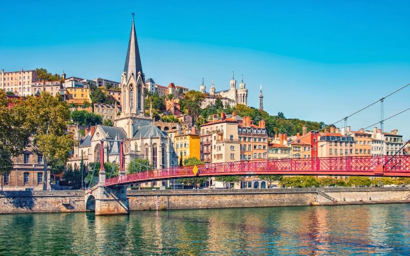 Basílica de Notre-Dame de Fourvière, em Lyon, na França